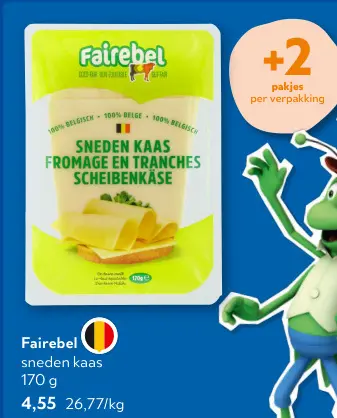 Promotie: Sneden kaas