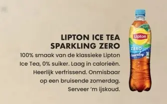 Aanbieding: Lipton Ice Tea Sparkling Zero