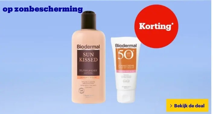 Aanbieding: Zonbescherming