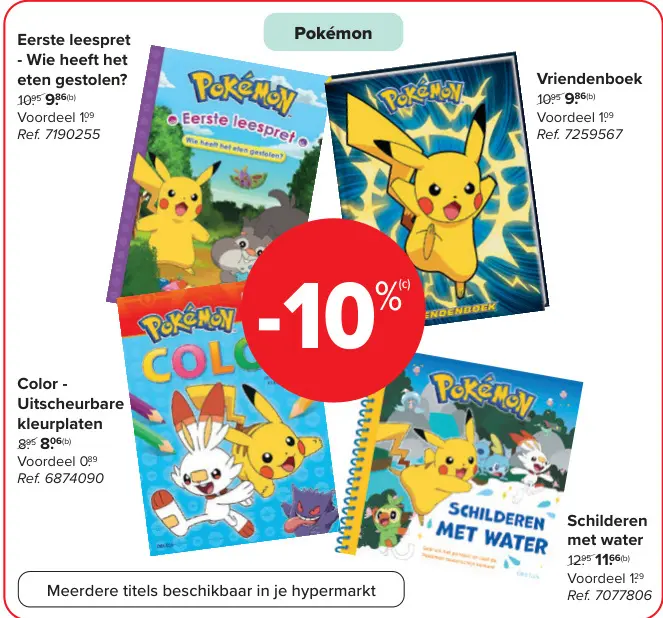 Promotie: Boeken en kleurplaten