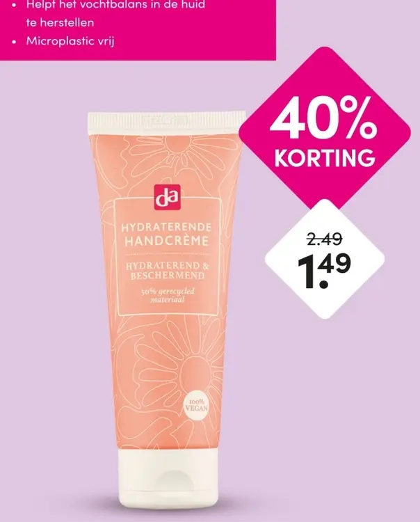 Aanbieding: Hydraterende handcrème
