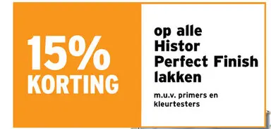 Promotie: Histor Perfect Finish lakken