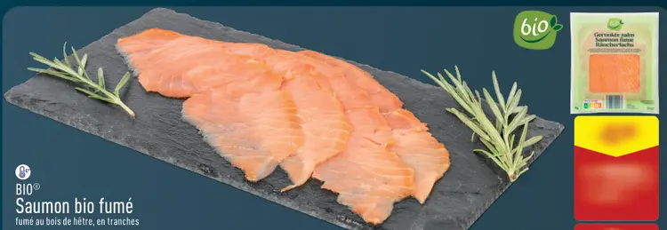 Offre: Saumon bio fumé