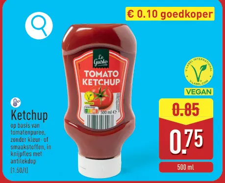 Promotie: Ketchup