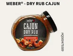 Promotie: Dry rub cajun