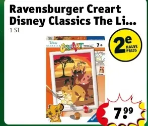 Promotie: Creart Disney Classics The Lion King