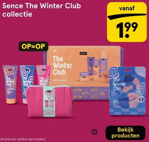 Aanbieding: The Winter Club collectie