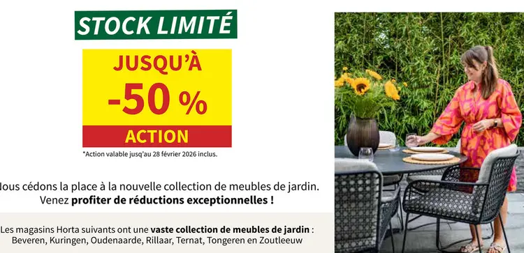 Offre: Meubles de jardin