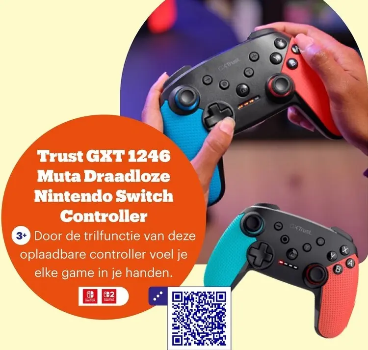 Aanbieding: Gxt 1246 Muta Draadloze Nintendo Switch Controller