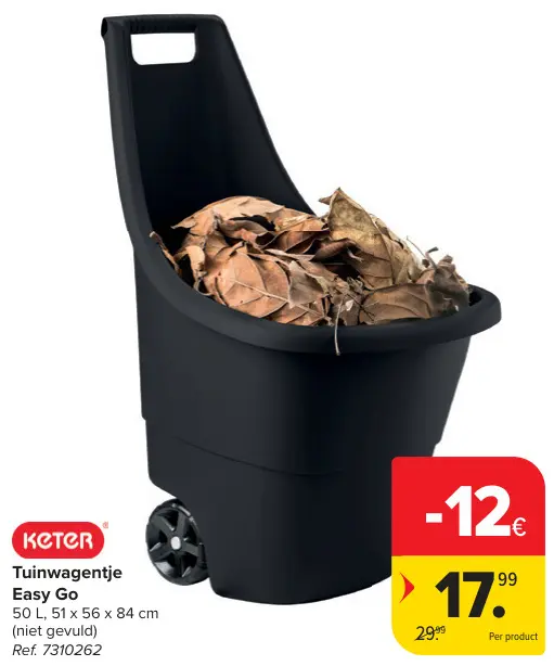 Promotie: Tuinwagentje Easy Go