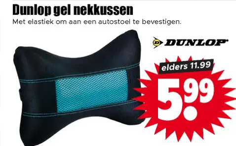 Aanbieding: gel nekkussen