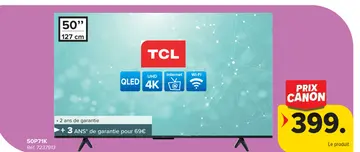 Offre: TCL 50p71k