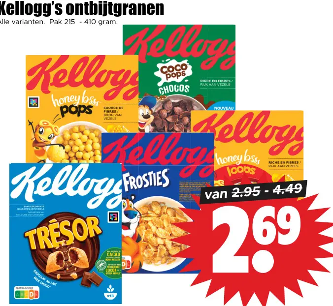 Aanbieding: Ontbijtgranen
