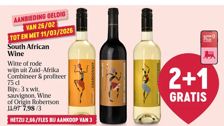 Promotie: South African Wine