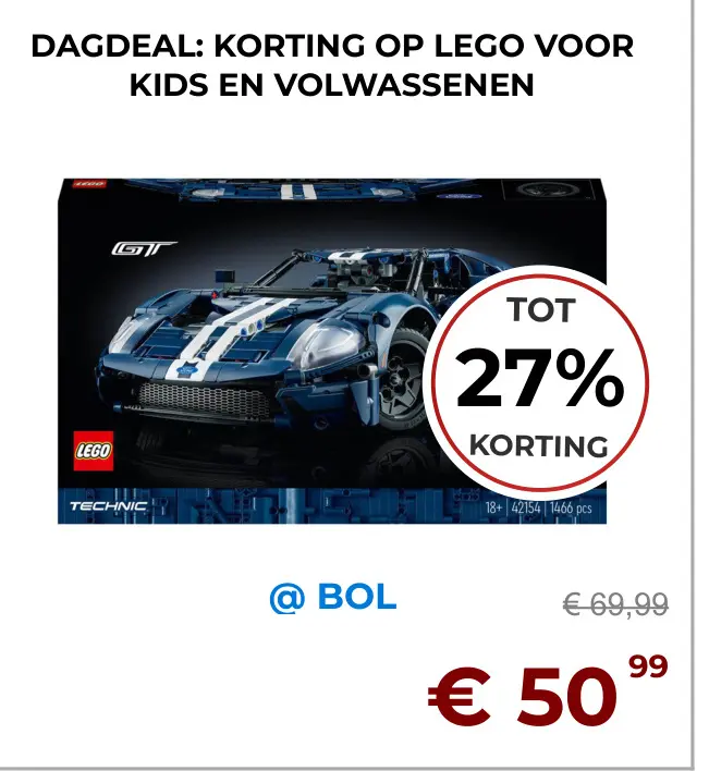 Aanbieding: LEGO Technic Ford GT