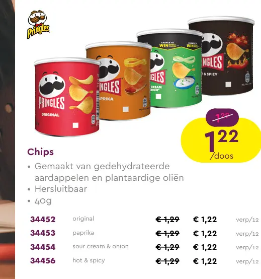 Promotie: Pringles Chips