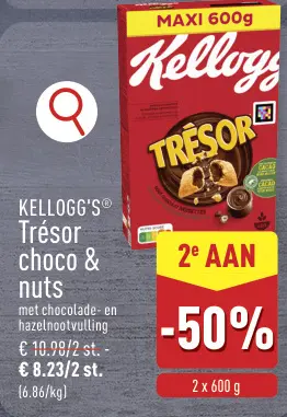 Aanbieding: Trésor choco & nuts