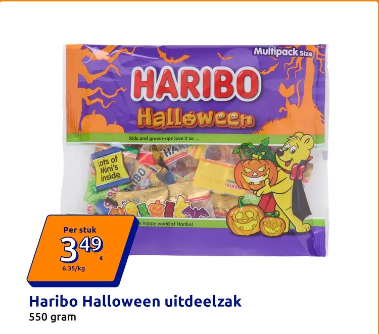 Aanbieding: Halloween uitdeelzak
