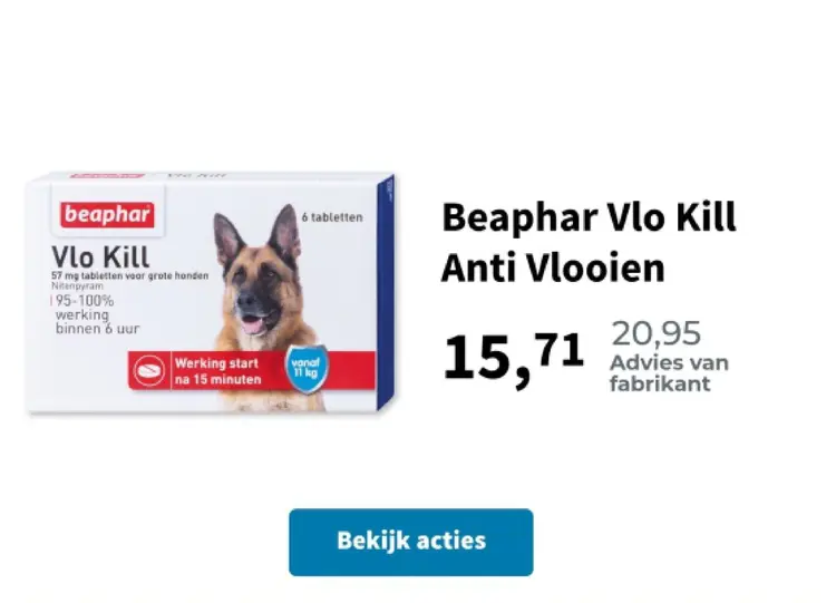 Aanbieding: Vlo Kill Anti Vlooien