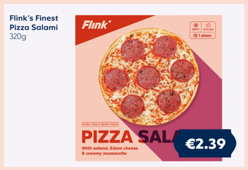 Aanbieding: Flink's Finest Pizza Salami