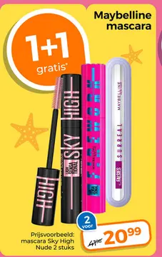 Aanbieding: Maybelline mascara