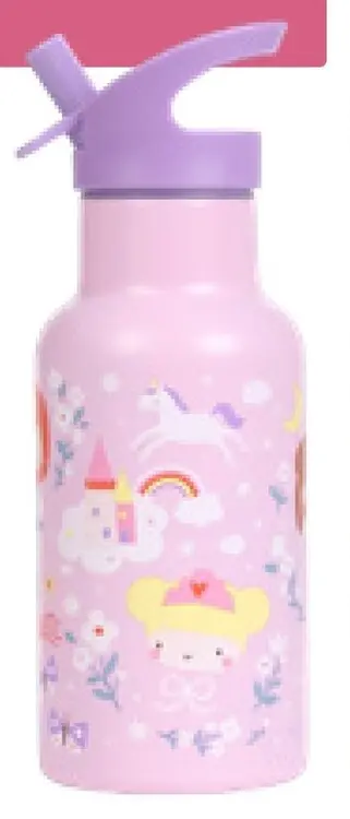 Aanbieding: A Little Lovely Company RVS drinkfles roze