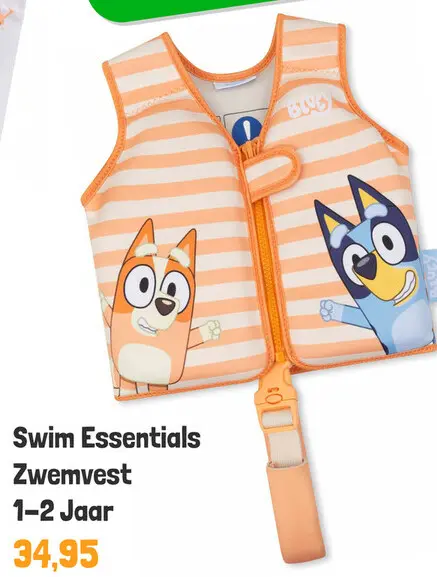 Aanbieding: Swim Essentials - Bluey Zwemvest, 1-2 Jaar