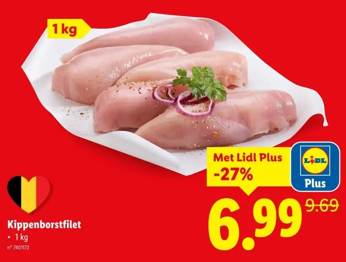 Aanbieding: Kippenborstfilet