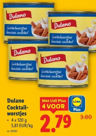 Aanbieding: Cocktailworstjes