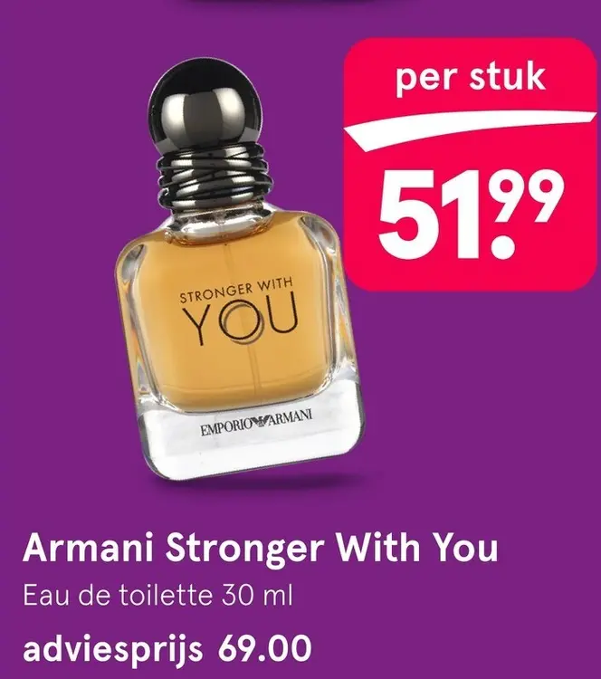 Aanbieding: Armani Stronger With You
