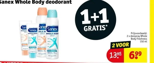 Promotie: Whole Body deodorant