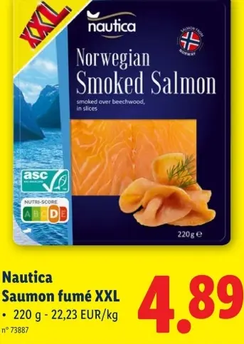 Offre: Saumon fumé XXL