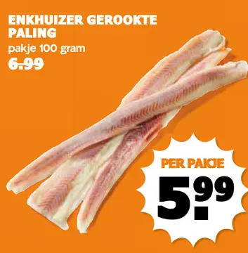 Aanbieding: Enkhuizer gerookte paling