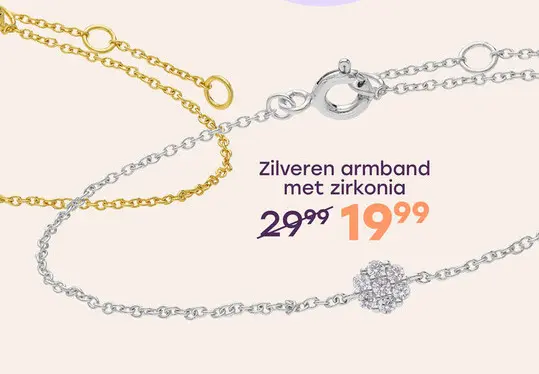 Aanbieding: Zilveren armband
