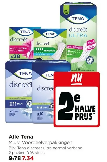 Aanbieding: Alle Tena