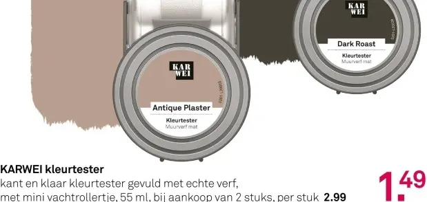 Aanbieding: Kleurtester