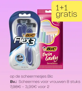 Promotie: Scheermes voor vrouwen