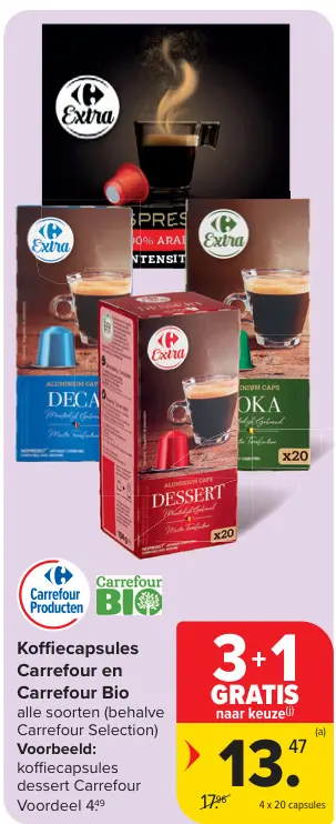 Promotie: Koffiecapsules