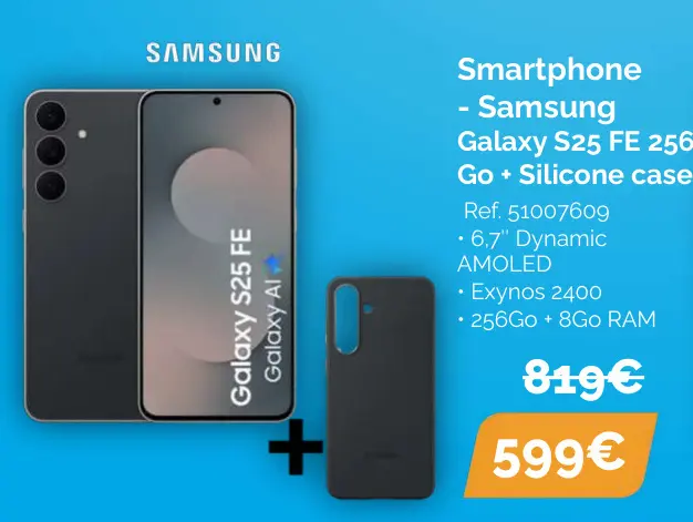 Offre: Smartphone - Samsung Galaxy S25 FE