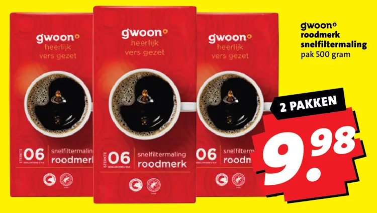 Aanbieding: Roodmerk snelfiltermaling
