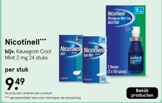 Aanbieding: Nicotinell