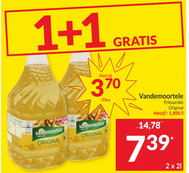 Promotie: Frituurolie Original