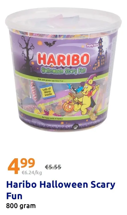 Promotie: Haribo Halloween Scary Fun