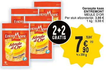Aanbieding: Geraspte kaas