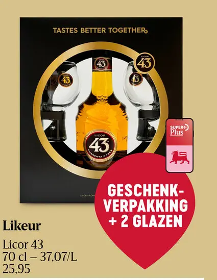 Aanbieding: Likeur Licor 43