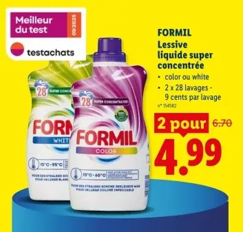 Offre: Lessive liquide super concentrée