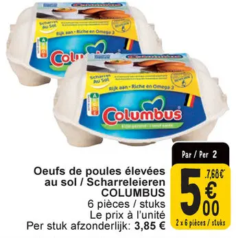 Offre: Oeufs de poules élevées au sol / Scharreleieren