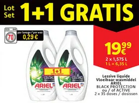 Offre: Lessive liquide / Vloeibaar wasmiddel