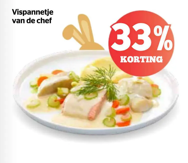 Promotie: Vispannetje van de chef