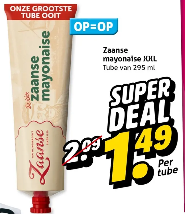 Aanbieding: Zaanse mayonaise XXL